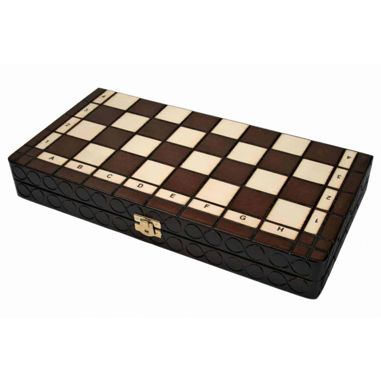 Összecsukható fa sakk 350*350 PL134A